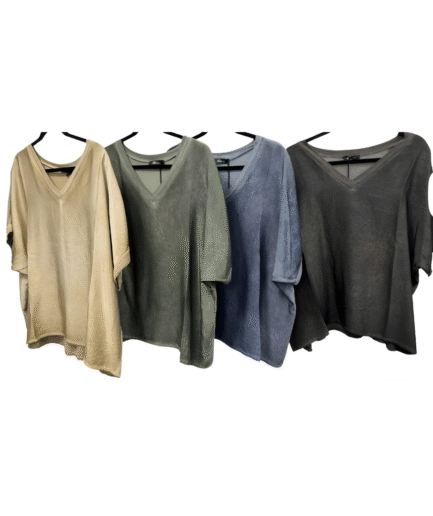 Vero Vneck Oversized Top